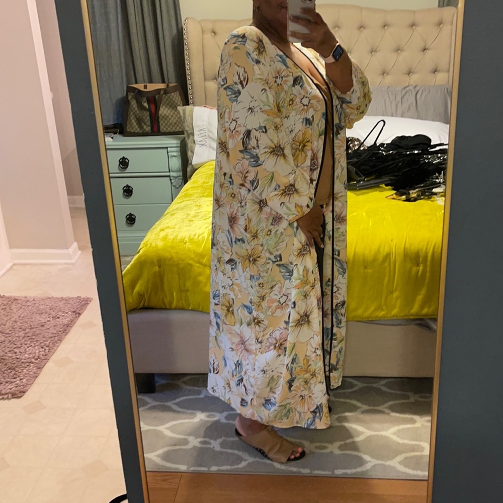 Floral Kimono size 3x
